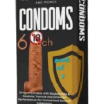 6 Inch Siliconee Condoms for Man increase Timing and size