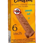 6 Inch Siliconee Condoms for Man increase Timing and size